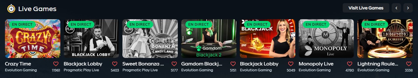 gamdom casino play online